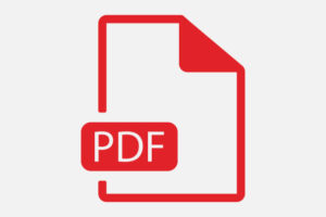 Pdf vector icon isolated on white background. Vector illustration. Eps 10.