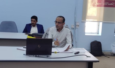 مناقشة خطة أطروحة الدكتوراة المقدمة من الباحث عبدالكريم دحان صالح الحوصلي