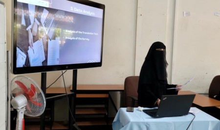 Sana’a University CCTLT Holds Seminar for MA ‎Research Proposal in Media Translation