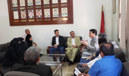 الفريق الاعلامي بجامعة صنعاء يلتقي عمداء الكليات ومدراء المراكز العلمية والبحثية
