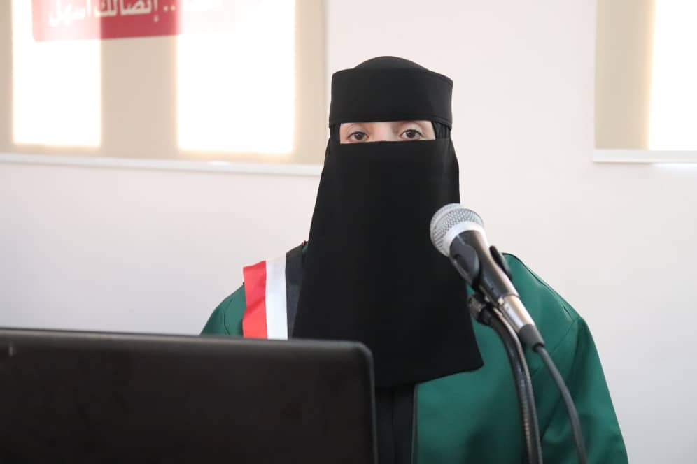Master’s Degree to Researcher Amani Obaid from the Statistics Department, Faculty of Commerce and Economics