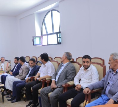 اجتماع مشترك يناقش أوجه التعاون بين جامعة صنعاء ووزارة الشباب والرياضة3