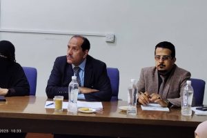 انعقاد الاجتماع الدوري للجان الاعتماد الأكاديمي بكلية الطب والعلوم الصحية