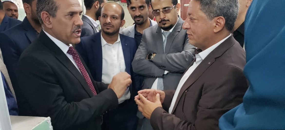 Sana’a University Rector Inspects Renovation Work Progress at Kuwait University Hospital
