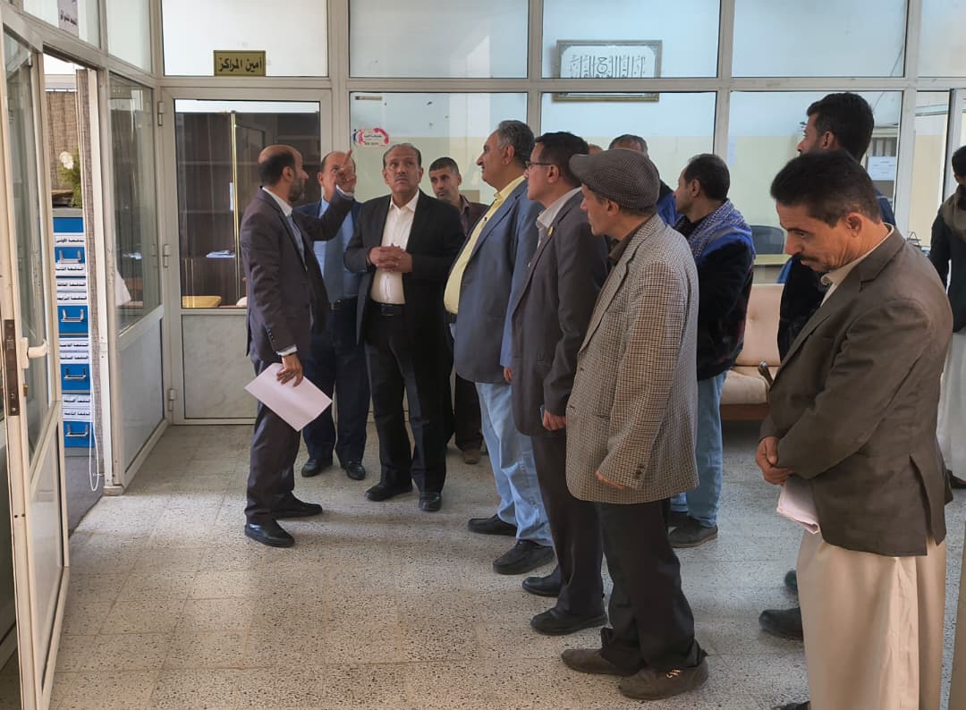 رئيس الجامعة يتفقد مجمع المراكز العلمية والبحثية بالجامعة