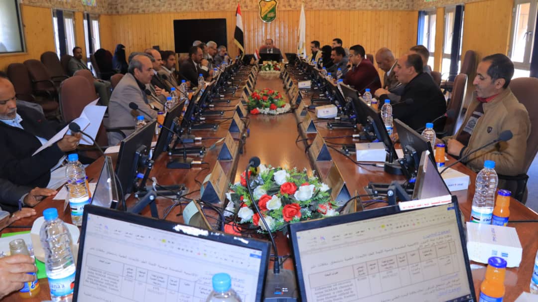 مجلس جامعة صنعاء يعقد اجتماعه الدوري السادس للعام الجامعي 1447هـ ويتخذ عدداً من القرارات الأكاديمية