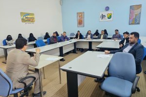 الاجتماع الدوري لمسؤولي المواقع بجامعة صنعاء يؤكد جاهزية الإعلام الرقمي للعام الجامعي القادم الاجتماع الدوري لمسؤولي المواقع بجامعة صنعاء يؤكد جاهزية الإعلام الرقمي للعام الجامعي القادم