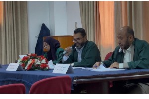 الماجستير للباحث عبدالعزيز عوض خلاقي في الكيمياء الحيوية من كلية الطب والعلوم الصحية الماجستير للباحث عبدالعزيز عوض خلاقي في الكيمياء الحيوية من كلية الطب والعلوم الصحية