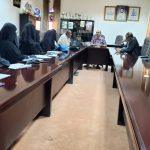 اجتماع عميد كلية التربية صنعاء مع ادارات نظم المعلومات والكنترول