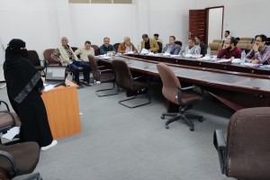 بشرى حسين علي الفقيه – مناقشة خطة رسالة الماجستير – صورة1