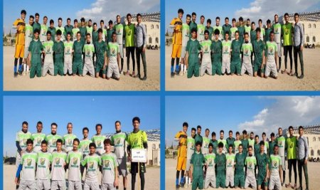 فريق كلية الشريعة والقانون يكتسح العلوم بثمانية أهداف ويتأهل بالعلامة الكاملة