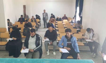 الامتحان النصفي لطلبة المستوى الأول بمادة اللغة العربية 102