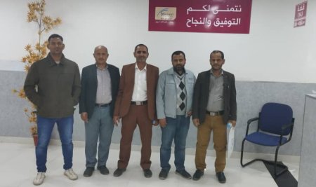 عميد كلية التربية الرياضية يتفقد سير العملية الامتحانية بالمركز الامتحاني في الجامعة