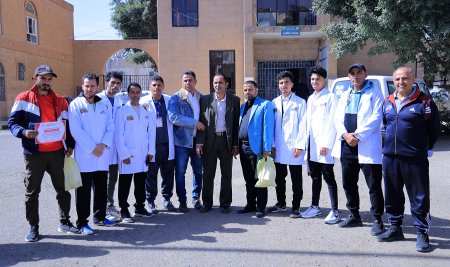 عميد كلية التربية الرياضية يشارك في تكريم المشاركين بالدورة التدريبية للطب الرياضي