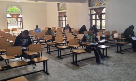 بدء امتحانات الفصل الدراسي الثاني لطلبة الدبلوم العام بكلية التربية الرياضية