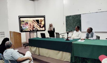 مناقشة (2) للباحثة/ جمان خالد نشأت شوكت – قسم وقاية النبات – كلية الزراعة والأغذية والبيئة – جامعة صنعاء