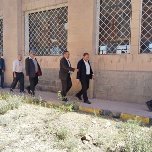 النزول الميداني للجان تقييم البنية التحتية بكلية التربية والعلوم الإنسانية والتطبيقية – خولان