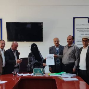 Faculty of Education – Khawlan Submits Self-‎Evaluation Report to Sana’a University ADQAC