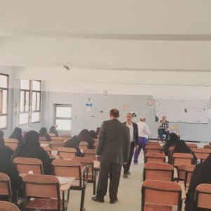 استمرارية الاختبارات النهائية للفصل الدراسي الثاني بكلية التربية والعلوم الإنسانية والتطبيقية -خولان