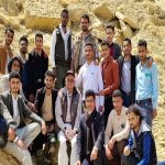 رحلة طلبة قسم العلوم الجيولوجية الى محافظة حجة مارس 2023م