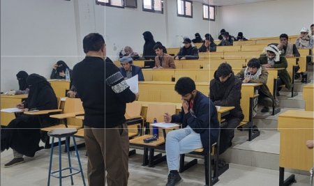 بدء الاختبارات النهائية العملية بكلية البترول والموارد الطبيعية