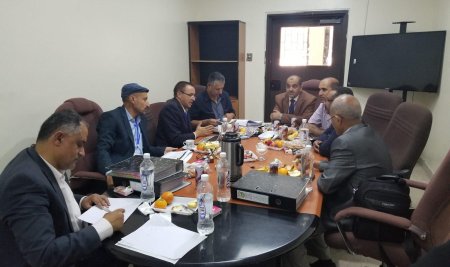 (نزول لجان التحقق من مجلس الاعتماد للاعتماد البرامجي لكلية الطب البيطري – جامعة صنعاء)