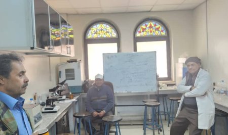 النزول الميداني للجان تقييم البنية التحتية بكلية الطب البيطري – جامعة صنعاء