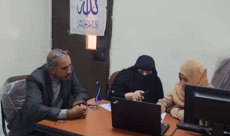 اجتماع لمناقشة تطوير موقع كلية الطب البيطري