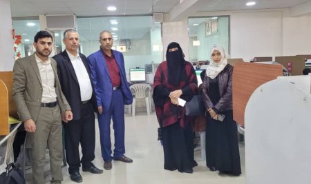 عميد كلية الطب البيطري يتفقد سير الامتحانات بالمركز الامتحاني المركزي.