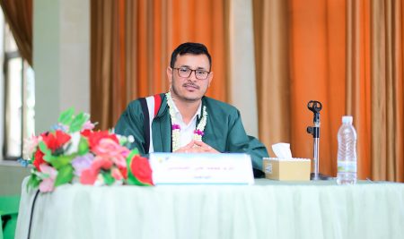 Master’s Degree Awarded to Mr. Akram Mohammed Al-Khaishni in Translation