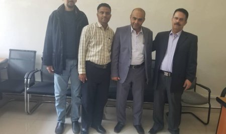 بحث أوجه التعاون بين مركز الدراسات والاستشارات القانونية بالجامعة والمركز اليمني للتحكيم التجاري