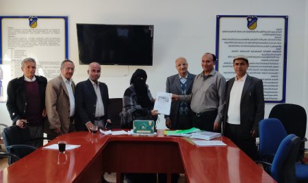 Faculty of Education – Khawlan Submits Self-‎Evaluation Report to Sana’a University ADQAC