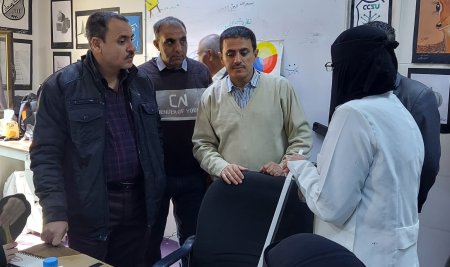 مدير مركز الحاسب الآلي بجامعة صنعاء يدشّن بدء الدراسة للفصل الدراسي الثاني