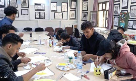 A Journey of Chromatic Creativity: Graphics Students Master Color Theory from Basics to Portraiture