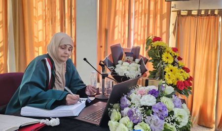 Defense of the Doctoral Dissertation by Researcher  Rana Hashem Mahmood Mohmed