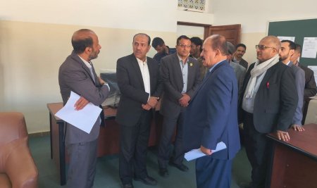 رئيس الجامعة يتفقد مجمع المراكز العلمية والبحثية بالجامعة