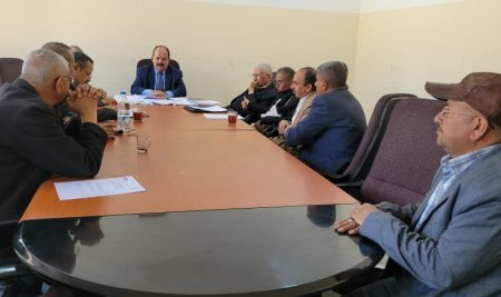 اللجنة العلمية بمركز الدراسات السياسية والاستراتيجية تناقش سير التعليم والتحصيل المالي