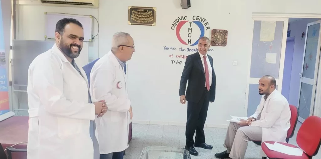 إمتحان تقييمي لطلاب الدكتوراه (MD) في مساق أمراض القلب بجامعة صنعاء