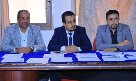 كلية الطب والعلوم الصحية بجامعة صنعاء تنظم ورشة عمل لمناقشة تقارير المقررات والبرنامج الأكاديمي في إطار تعزيز ضمان  جودة التعليم