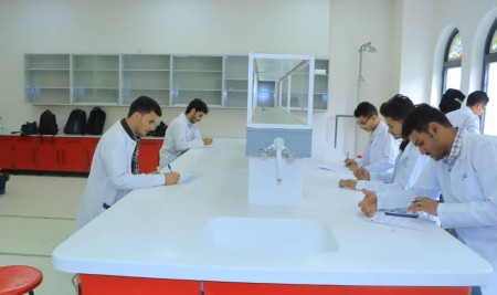 Second-Year Medical Students at Sana’a University Complete Final Practical Exam in Musculoskeletal System