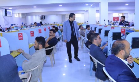 كلية الطب والعلوم الصحية بجامعة صنعاء تجري اختبارات القبول لبرامج الدكتوراه الطبية MD في مختلف التخصصات