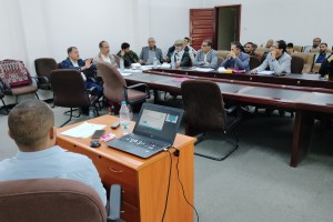 جهاد محسن أحمد سلمان – سمنار لمناقشة خطة رسالة الماجستير – صورة1