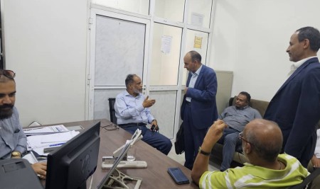 مركز التطوير وضمان الجودة ينفذ زيارة ميدانية لكلية البترول والموارد الطبيعية