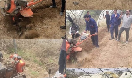 من النظرية إلى الميدان.. طلاب الهندسة الزراعية يجهزون التربة بأيديهم