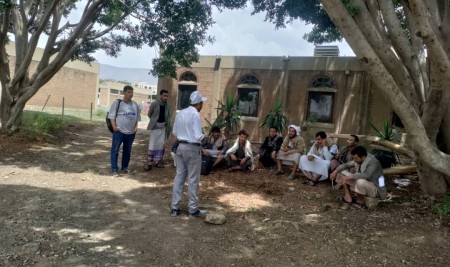 Field Training for Crops and Genetic Improvement Students at the Faculty Farm