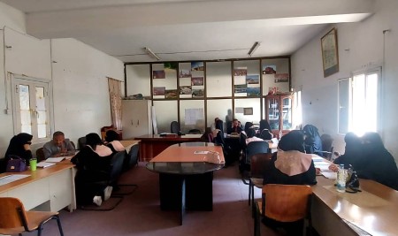 قسم المكتبات وعلم المعلومات يناقش بحوث التخرج لطلاب المستوى الرابع للعام الجامعي 1448هـ