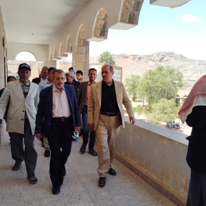 نائب رئيس جامعة صنعاء للشؤون الأكاديمية يزور كلية التربية والعلوم الإنسانية والتطبيقية بخولان
