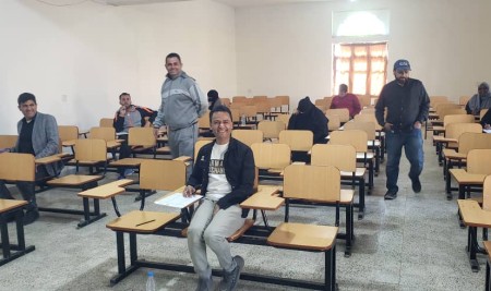 The Leadership of the Faculty of Physical Education Inspects the Progress of General Diploma Examinations