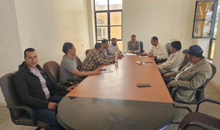 كلية التربية الرياضية بجامعة صنعاء تعقد الاجتماع الدوري الثاني لمجلس القسم النظري للعام الجامعي 2026م