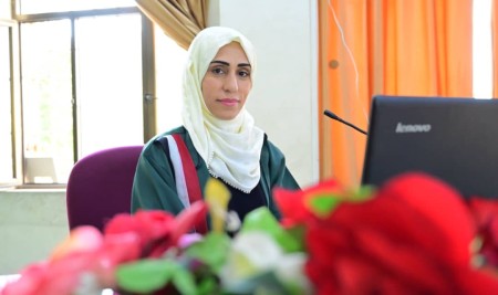 Master’s Degree Awarded to Researcher Mona Al-Khaishani in International Development and Gender